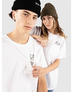 Футболка Lord Nermal Pocket T-Shirt, white Ripndip