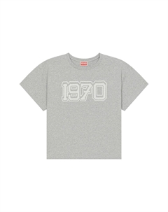 Футболка X Nigo 1970 Varsity Boxy, серый Kenzo
