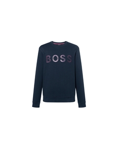 Синий мужской свитшот Hugo boss