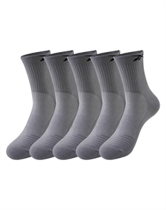 Мужские носки до середины икры 5 пар, серый Reebok