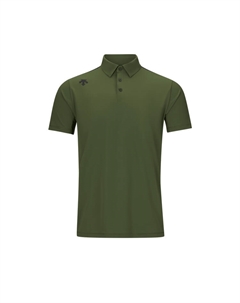 Тренировочная поло для мужчин, зеленый Descente