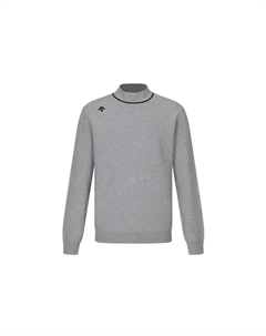 Мужской джемпер с длинным рукавом, серый Descente