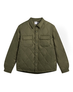 Утепленная пуховая куртка men's, оливковый Puma