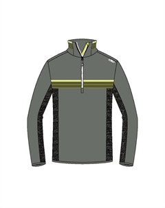 Мужская флисовая куртка Softech Man Sweat 33L1047 Cmp