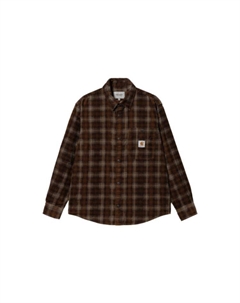 Мужская рубашка coffee, Coffee Carhartt wip