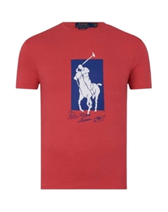 Футболка мужская, красный Polo ralph lauren