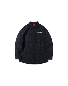 Мужская черная рубашка Li-ning