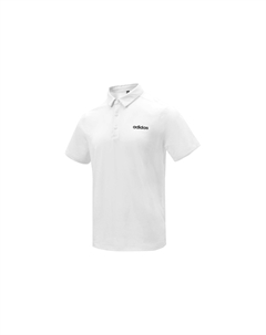 Белая поло для мужчин Adidas