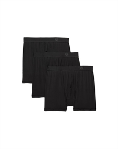 Мужские трусы 1 комплект 3 штуки, черный Lululemon