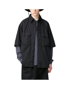 Рубашка U Collection SS25 мужская black Uniqlo