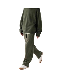 Повседневные брюки мужские, темно-оливковый Uniqlo