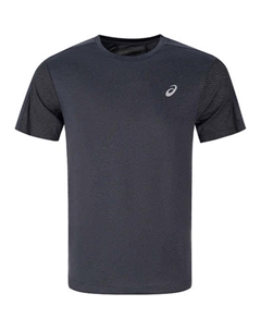 Мужская футболка для бега Men's Black Asics