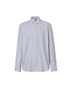 Мужская рубашка темно-синего цвета Hugo boss