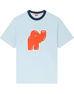 Футболка мужская синяя Kenzo