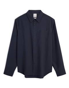 Мужская рубашка темно-синего цвета Calvin klein