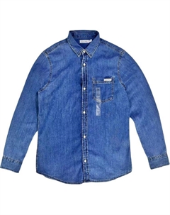 Мужская синяя рубашка Calvin klein