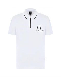 Футболка-поло мужская, белый Armani exchange