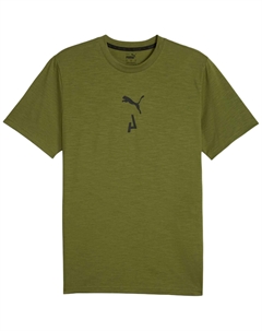 Футболка SEASONS с принтом мужская green Puma