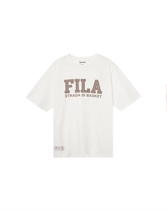 Футболка мужская белая Fila fusion