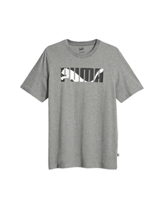 Футболка мужская серая, серый Puma