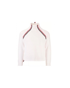 Трикотажный свитер мужской белый Thom browne