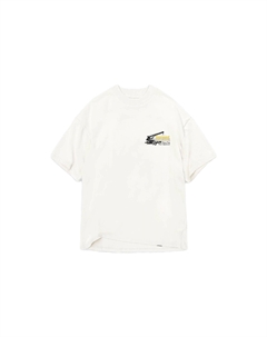 Футболка из хлопка с принтом, белый Represent