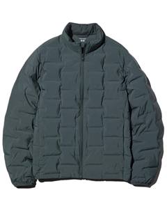 Пуховик мужской зеленый Uniqlo