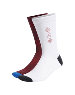 Носки Mid Calf мужские 2 пары, красный Adidas