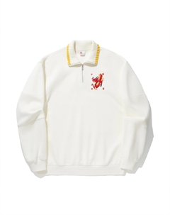 Свитшот мужской экрю Li-ning