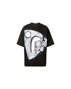 Футболка мужская черная We11done