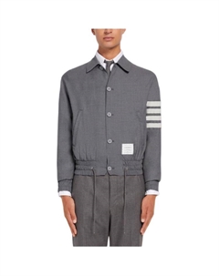 Куртка мужская средняя серая, серый Thom browne