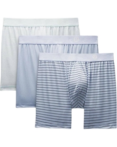 Мужские трусы 1 комплект 3 штуки, синий Lululemon