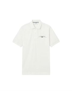 Логотип поло, белый Lacoste