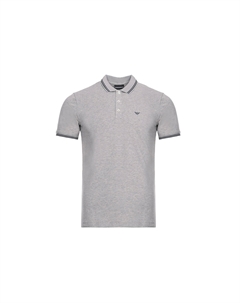 Поло мужское смешанный серый Emporio armani