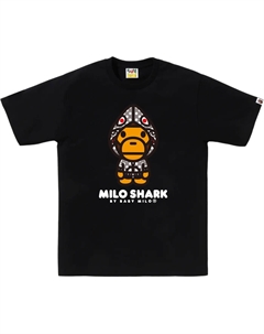 Футболка Bape Milo Shark, черный A bathing ape®