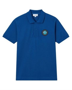 Мужская поло, синий Lacoste