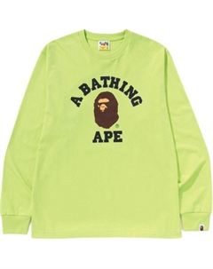 Bape X Predator College лонгслив A bathing ape®