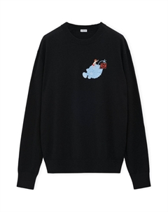 Свитер мужской черный Loewe