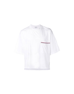 Футболка мужская белая Thom browne