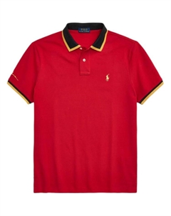 Поло SS25 мужская, красный Polo ralph lauren
