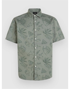 Рубашка Mix & Match Beach Hemd, green vintage surfer O`neill