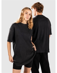 Футболка Washed Rib T-Shirt, black Urban classics