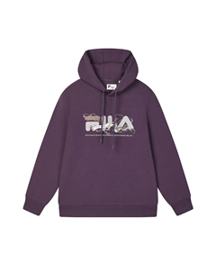 Свитшот мужской Dark Night темно-фиолетовый Fila
