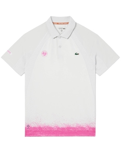 Поло мужское green/pink Lacoste