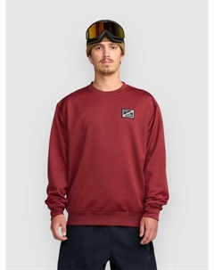 Свитер Hydro Crew Sweater, burnt red Volcom