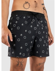 Пляжные шорты Lido Print Trunk 16 Boardshorts, stealth Volcom
