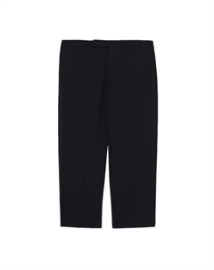 Укороченные брюки из шерсти, черный Rick owens