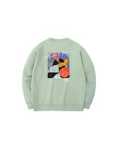 Свитшот мужской Mugwort Green Anta