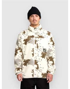 Толстовка Nelson Sherpa Full Sweatjacke, white Volcom