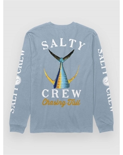 Лонгслив Tailed Longsleeve, blue fog Salty crew